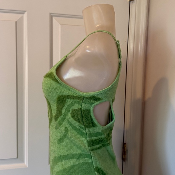 Sunny Hockney Dress Kendall Jenner Green Sunny Dress size Small - Picture 9 of 11